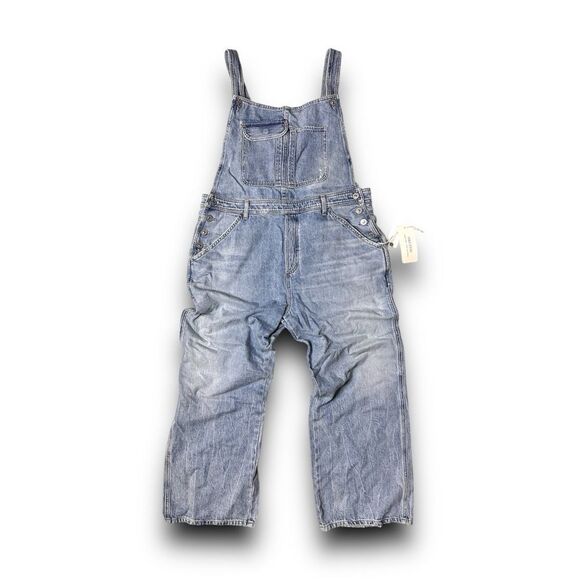 Anthropologie x Citizens of Humanity Jamie Organic Denim Overalls $378 Sz 14 - Picture 8 of 14